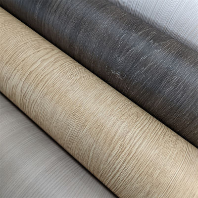 1400 mm largeur film de laminage en PVC feuille de bois en PVC pour les armoires décor