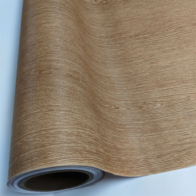 Film intérieur en PVC semi-rigide texturé en bois pour meubles à membrane Mdf