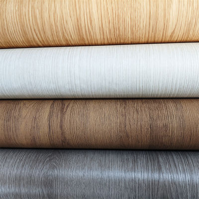 0.14mm Film en bois en PVC en relief profond pour les meubles Mdf décoration de profil
