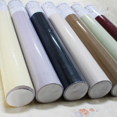 Couleurs variées 122cm*50m Auto-adhésif PVC papier peeling et coller revêtement murale