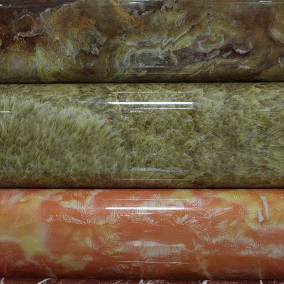 Film en PVC de marbre pour meuble de cuisine